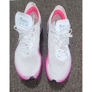 Nike Men's‎  ZoomX VaporFly Next% 3 White Vivid Purple DV4129-104 Size 12.5